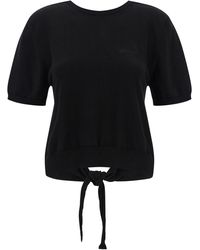 Ganni - Bare Back Sweater - Lyst