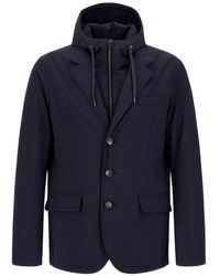 Herno - Nylon Blazer Jacket - Lyst
