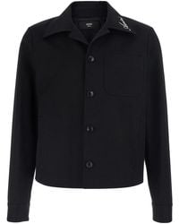 Amiri - Cotton-Collar Jacket - Lyst