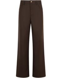 Séfr - 'Jiro' Wool Blend Pants - Lyst