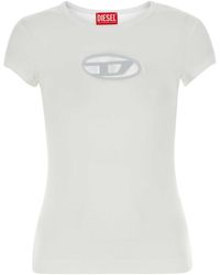 DIESEL - T-Angie Cotton T-Shirt - Lyst