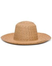 Saint Laurent - Maui Straw Hat - Lyst