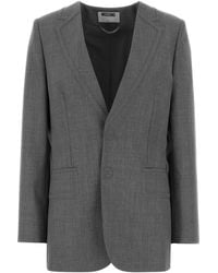 Moschino - Notched Lapel Jacket - Lyst