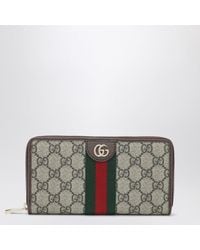 Gucci - Ophidia Zip-Around Wallet - Lyst