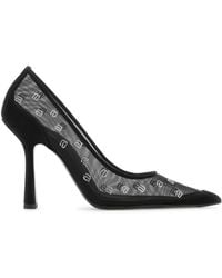 Alexander Wang - Embellished Mesh Delphine Pumps - Lyst