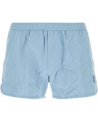 Ami Paris - Ami Light- Nylon Swimming Shorts - Lyst