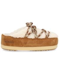 Moon Boot - Shearling "Evx" Mules - Lyst