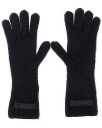 Jacquemus - 'Les Gants Gros Grain' Gloves With Logo Patch On The Front - Lyst