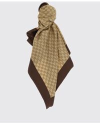 Gucci - Gg Supreme Silk Scarf - Lyst