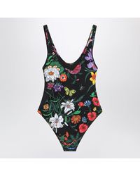 Gucci Disney X Swimsuit in White | Lyst
