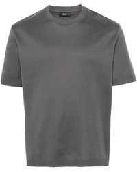 Herno - Silk Blend T-Shirt - Lyst