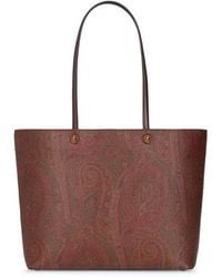 Etro - Essential Medium Paisley Shopping Bag - Lyst