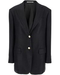 Tagliatore - Jacket With Pointed Lapels - Lyst