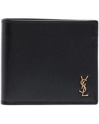 Saint Laurent - Classic Mini Bifold Wallet - Lyst