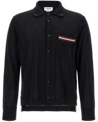 Thom Browne - 'Button Down' Cardigan - Lyst