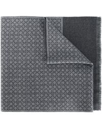 Ferragamo - Gancini Wool Scarf - Lyst