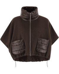 Herno - Resort Poncho - Lyst