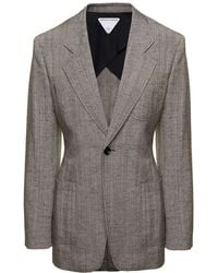 Bottega Veneta - Single-Breasted Slim-Fitted Jacket With Single Button - Lyst