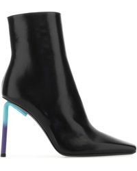 Off-White c/o Virgil Abloh - Nappa Leather Allen Ankle Boots - Lyst
