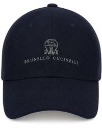 Brunello Cucinelli - Wool Baseball Hat - Lyst