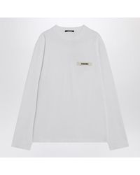 Jacquemus - Long-Sleeved Cotton T-Shirt - Lyst