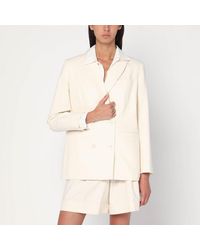 A.P.C. - Double-Breasted Jacket - Lyst