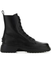 Tod's - Leather Ankle Boots - Lyst