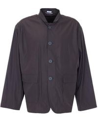 Thom Browne - Light Memory Tech Packable Sportcoat With Logo - Lyst