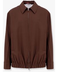 Gucci - Wool Jacket With Pointed Collar - Lyst