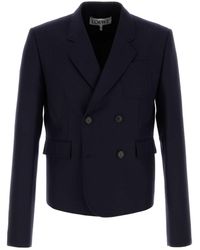 Loewe - Wool Blazer - Lyst