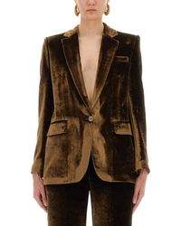 Etro - Single-Breasted Jacket With Notched Revers - Lyst