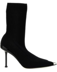 McQueen - Mcqueen 'Slash' Ankle Boots - Lyst
