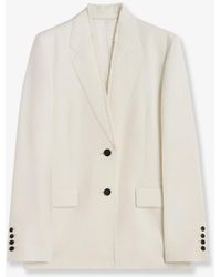 TOTEME - Raw Lapel Blazer - Lyst