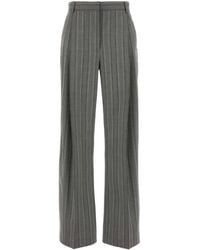 Stella McCartney - Embroidered Wool Pant - Lyst