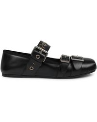 Dior - Ballet Flats Punk Leather - Lyst