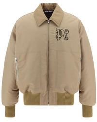 Palm Angels - Padded Bomber Jacket - Lyst