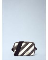 Off-White c/o Virgil Abloh - Off Diagonal Quilted Camera Crossbody Bag - Lyst