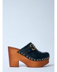 Chloé - Chloã Jeannete Wedge Clogs - Lyst