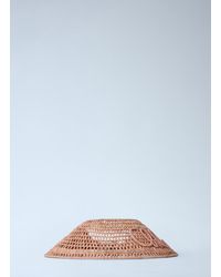 Chloé - Chloé Raffia Visor Hat - Lyst
