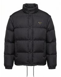 Prada - Re-Nylon Down Jacket - Lyst