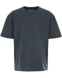 Maison Margiela - Dark Cotton Oversize T-Shirt - Lyst