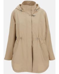 Fay - Cotton Tech Long Parka - Lyst