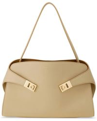 Ferragamo - Mini Hug Shoulder Bag - Lyst