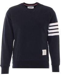 Thom Browne - Sweatshirt With Engineered 4 Bar - Lyst