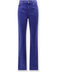 Chloé - Cotton Trousers - Lyst