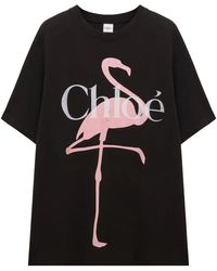 Chloé - Oversize T-Shirt - Lyst