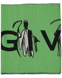 Givenchy - Logo Wool Scarf - Lyst