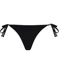 DIESEL - Solid Bikini Bottom Swimwear - Lyst