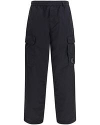 C.P. Company Flatt Nylon Cargo Pant in Black for Men | Lyst