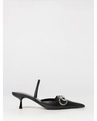 Gucci - Boulevard Leather Slingback Pumps With A Mid Heel And Horsebit Detail - Lyst